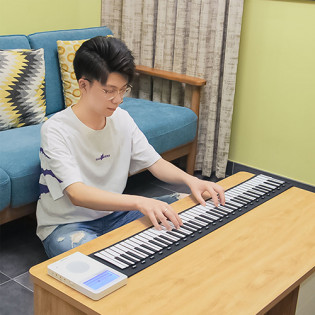 ANYSEN portable smart electronic piano Black